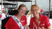 Miss Wheelchair Iowa Angie Plager and her mom Beth